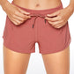 Feathery-Fit Mid-Rise Lined Shorts with Drawstring 2.5''