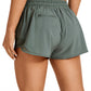 Feathery-Fit Mid-Rise Lined Shorts with Drawstring 2.5''