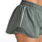 Feathery-Fit Mid-Rise Lined Shorts with Drawstring 2.5''