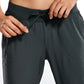 Feathery-Fit Drawstring Jogger with Pockets 28'' - Flat Waistband