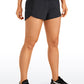 Feathery-Fit Low Rise Lined Shorts with Flat Waist 2.5''