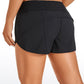 Feathery-Fit Low Rise Lined Shorts with Flat Waist 2.5''