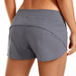 Feathery-Fit Low Rise Lined Shorts with Flat Waist 2.5''