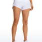 Feathery-Fit Low Rise Lined Shorts with Flat Waist 2.5''