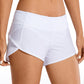 Feathery-Fit Low Rise Lined Shorts with Flat Waist 2.5''