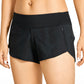 Feathery-Fit Low Rise Lined Shorts with Flat Waist 2.5''