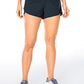 Feathery-Fit Low Rise Lined Shorts with Flat Waist 2.5''