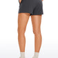 Stretch Mid-Rise Drawstring Shorts with Pockets 2.5"