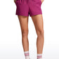 Stretch Mid-Rise Drawstring Shorts with Pockets 2.5"