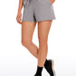 Stretch Mid-Rise Drawstring Shorts with Pockets 2.5"