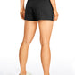 Stretch Mid-Rise Drawstring Shorts with Pockets 3.5"