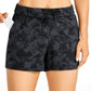 Stretch Mid-Rise Drawstring Shorts with Pockets 3.5"