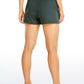 Stretch Mid-Rise Drawstring Shorts with Pockets 3.5"