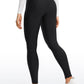 Thermal Fleece Lined Pocket Leggings 28''