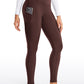 Thermal Fleece Lined Pocket Leggings 28''