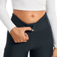 Thermal Fleece Lined Pocket Leggings 28''