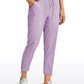 Striped Pants with Pockets 25''- Cinched Leg