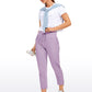 Striped Pants with Pockets 25''- Cinched Leg