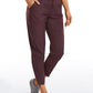 Striped Pants with Pockets 25''- Cinched Leg