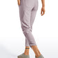 Striped Pants with Pockets 25''- Cinched Leg