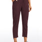 Striped Pants with Pockets 25''- Cinched Leg