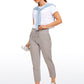 Striped Pants with Pockets 25''- Cinched Leg