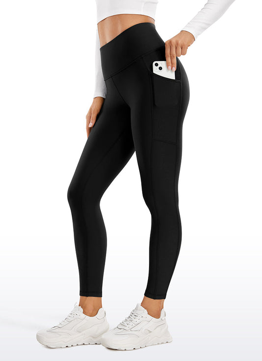 Thermal Fleece Lined Pocket Leggings II 25''