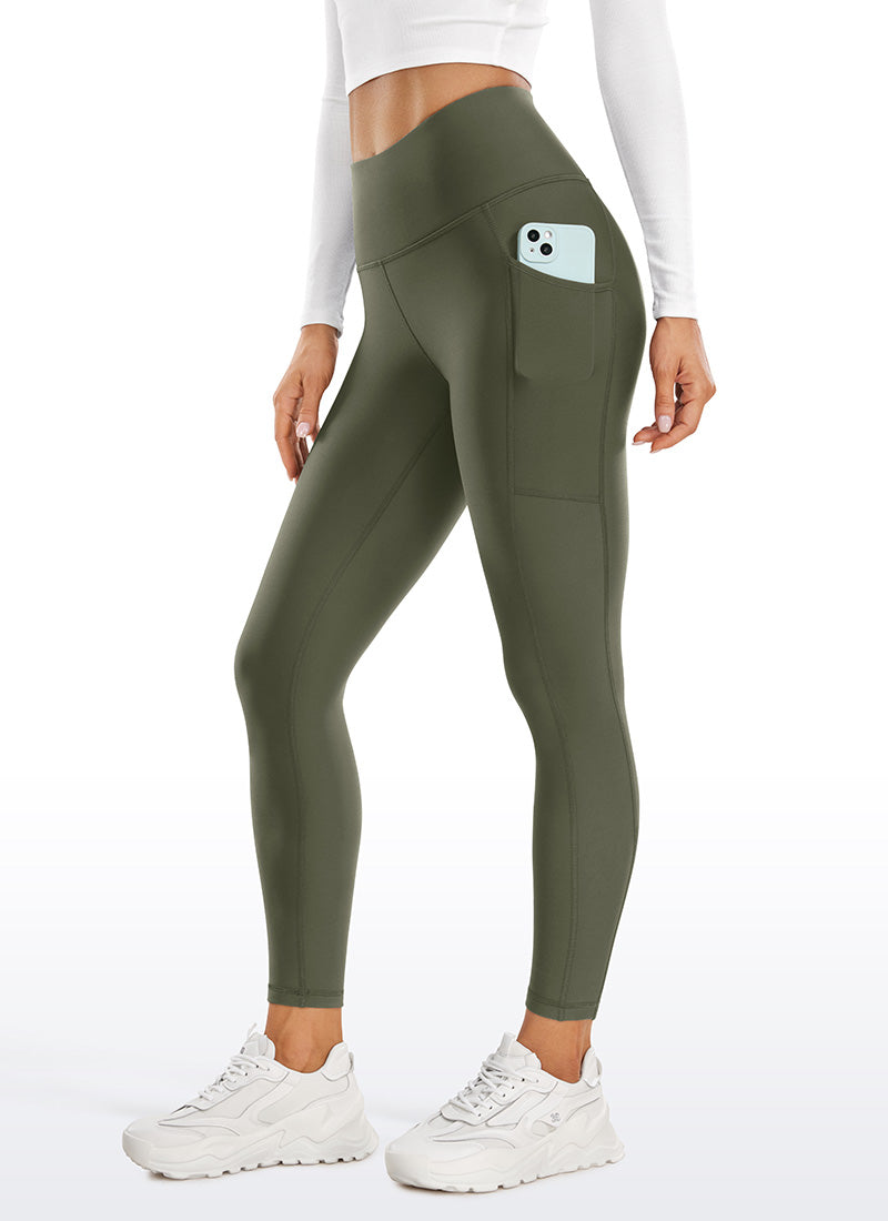 Thermal Fleece Lined Pocket Leggings II 25''