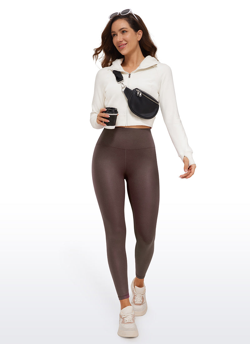 Butterluxe Matte Faux Leather Leggings 25''