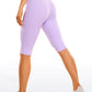 Butterluxe Knee Length Pockets Capri Leggings 13''