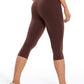 Butterluxe Yoga Pockets Capris Leggings 17''