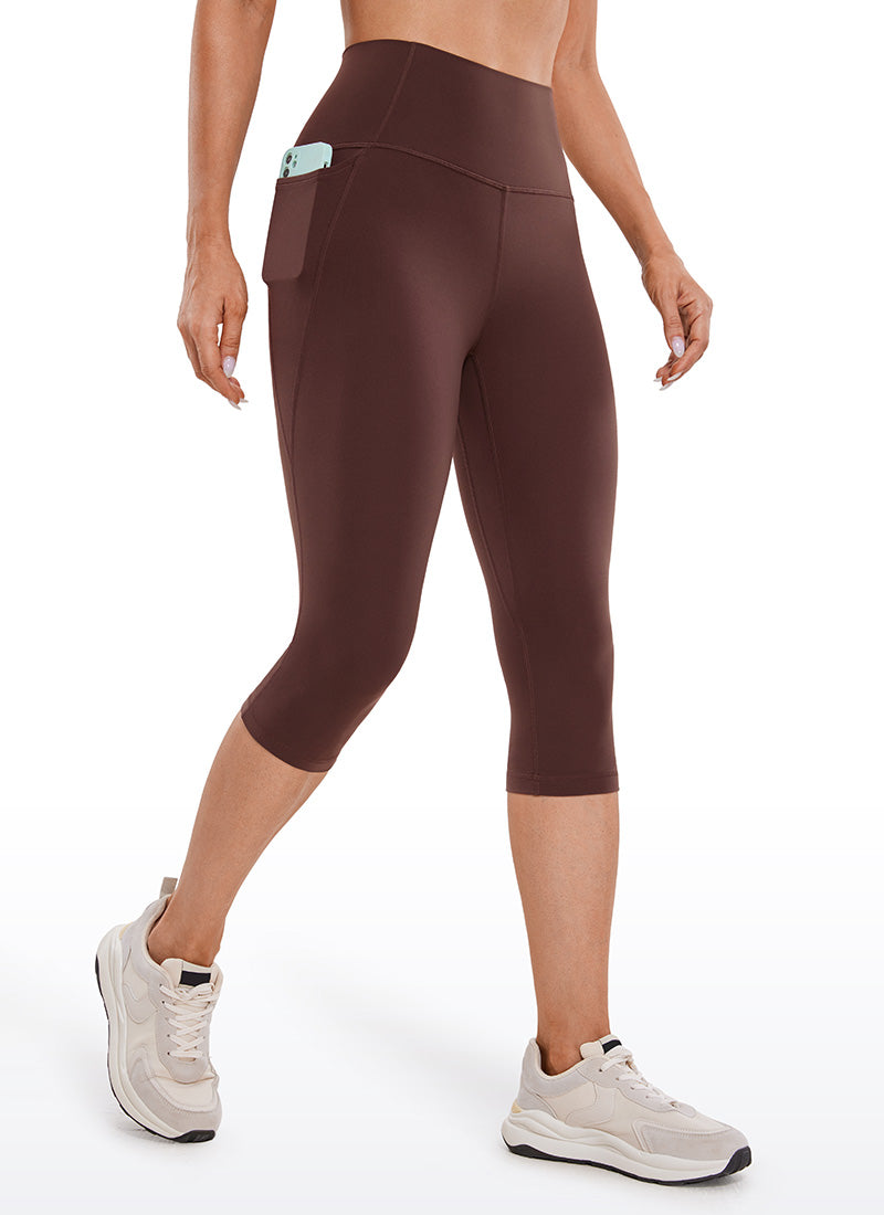 Butterluxe Yoga Pockets Capris Leggings 17''