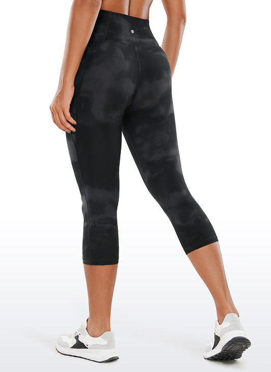 Butterluxe Yoga Pockets Capris Leggings 19''