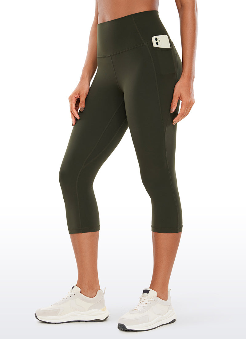 Butterluxe Yoga Pockets Capris Leggings 19''