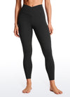 Butterluxe Yoga Leggings 25''- V Cross Waist