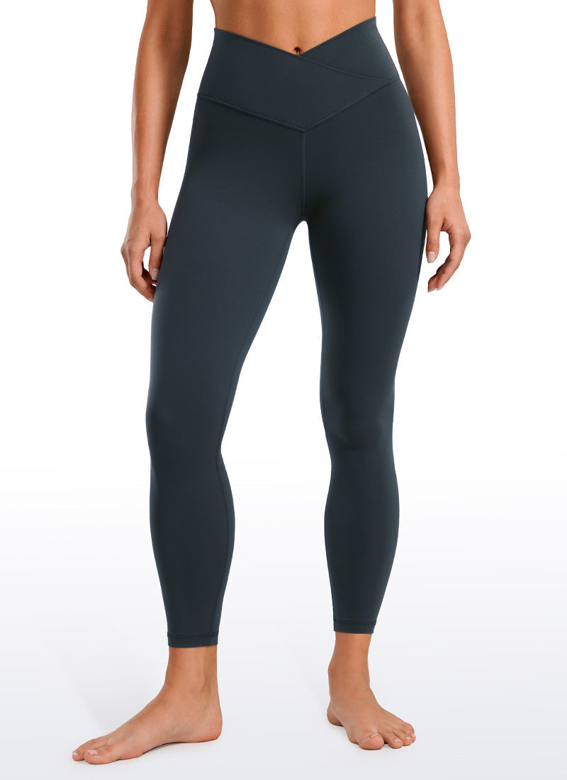 Butterluxe Yoga Leggings 25''- V Cross Waist