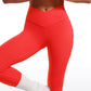 Butterluxe Yoga Leggings 25''- V Cross Waist