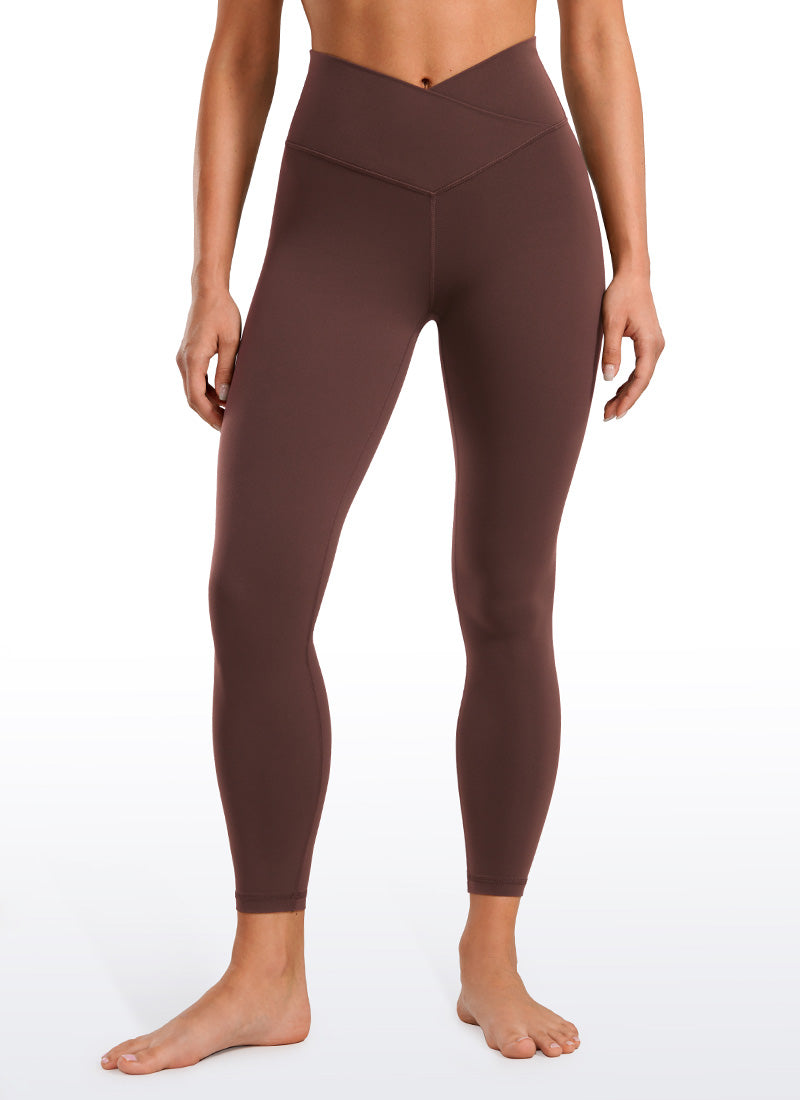 Butterluxe Yoga Leggings 25''- V Cross Waist