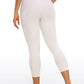 Butterluxe Capris Leggings 23"- V Cross Waist