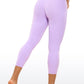 Butterluxe Capris Leggings 23"- V Cross Waist