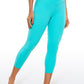 Butterluxe Capris Leggings 23"- V Cross Waist