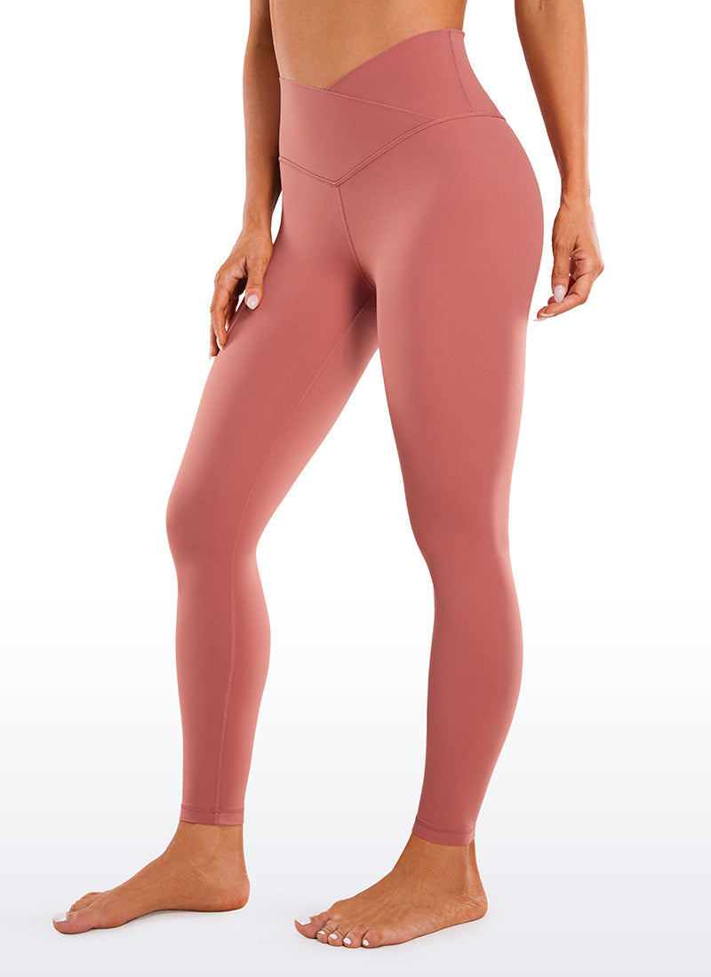 Butterluxe Yoga Leggings 28''- V Cross Waist