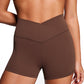 Butterluxe Shorts 3"- V Cross Waist