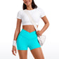 Butterluxe Shorts 3"- V Cross Waist