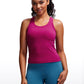 Butterluxe Waist-Length Crewneck Tank Racerback