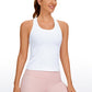 Butterluxe Waist-Length Crewneck Tank Racerback