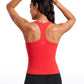 Butterluxe Waist-Length Crewneck Tank Racerback