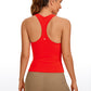 Butterluxe Waist-Length Crewneck Tank Racerback