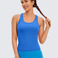 Butterluxe Waist-Length Crewneck Tank Racerback