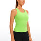 Butterluxe Waist-Length Crewneck Tank Racerback